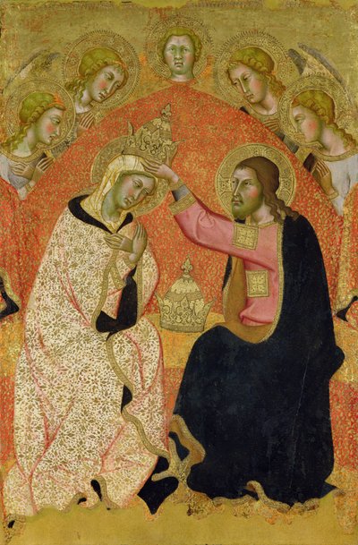 The Coronation of the Virgin by also Manfredi de Battilori Bartolo di Fredi